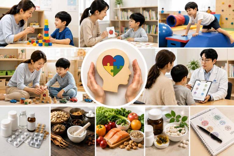자폐 치료 방법 총정리: 행동치료·약물·한방·통합치료 비교
